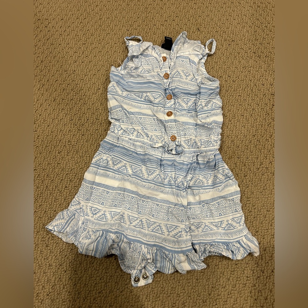 Lightweight Patterned Romper